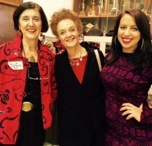 From left: NLG Detroit and Michigan NLG Julie Hurwitz, law professor and former Communications Secretary for the Black Panther Party Kathleen Cleaver, and NLG President Natasha Lycia Ora Bannan at the Chapter’s Annual Dinner.