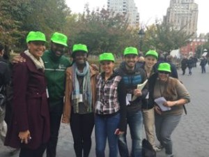 NLG and NCBL Legal Observers at RiseUpOctober in 2015. (Photo: Bruce Bentley)